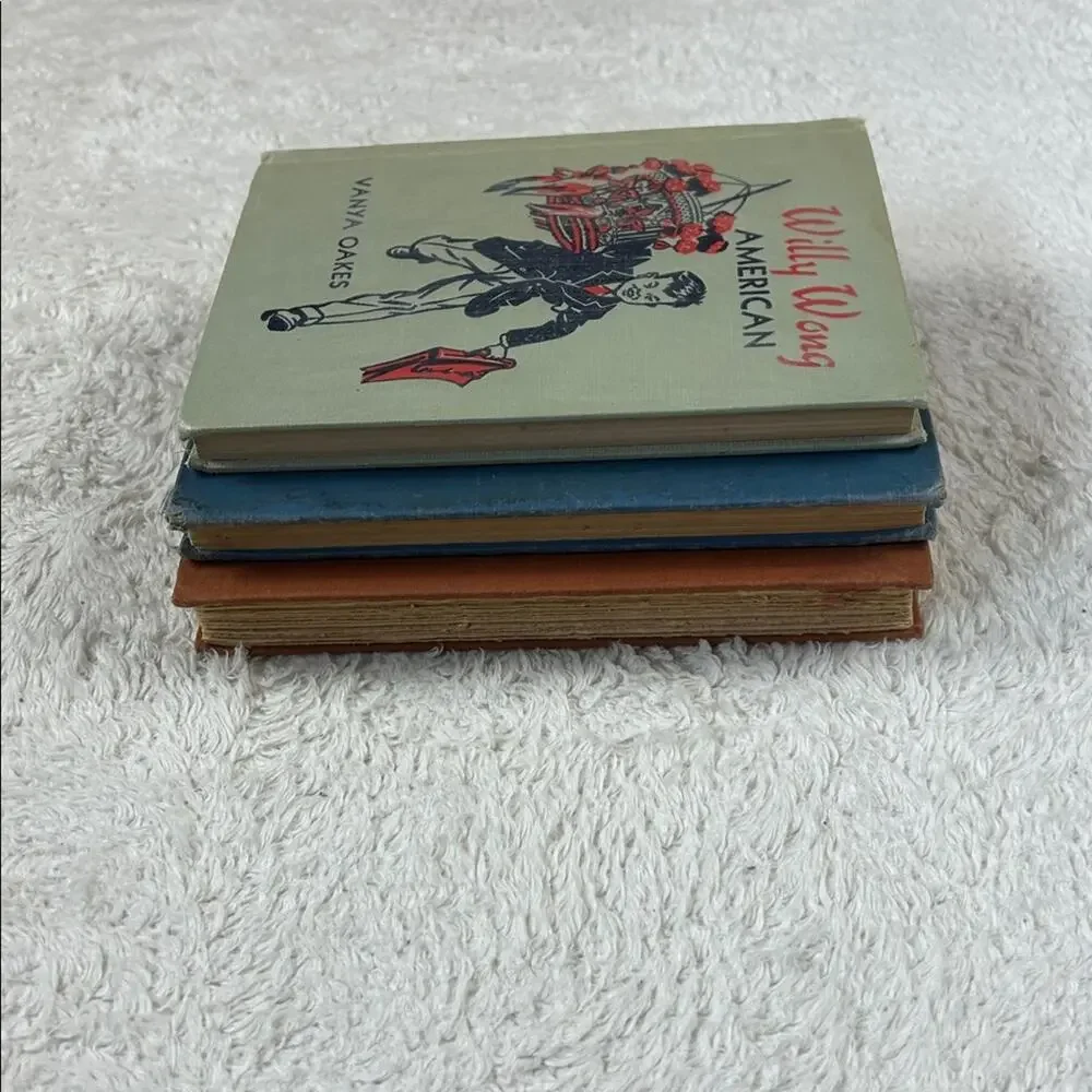 Vintage Book Lot - Willy‎ Wong American, Peony, Marie Antoinette